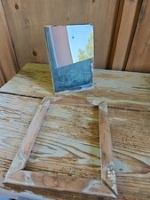 Struttura In Legno Massello Per Cornice Porta Foto  Argento Completa Di Vetro