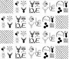 20 Pcs Adesivi per Piastrelle