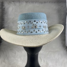Cappello da cowboy in denim