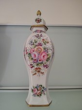 Vaso In Porcellana Limoges France Firmato A.  Callot Grue