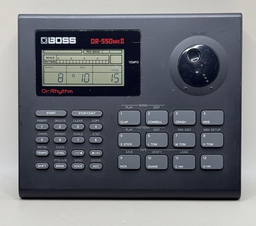 Boss 550 dr - ii, rhythm