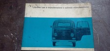 manuale uso e manutenzione Volkswagen T2, pulmino 
