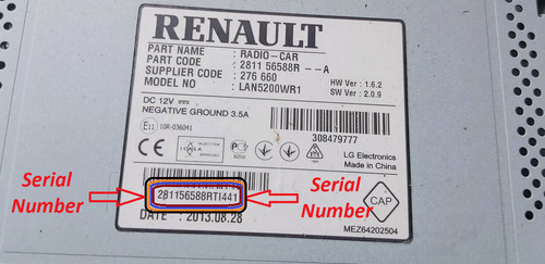 Renault radio codice sblocco - renault,
