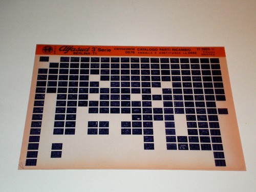 Microfiche catalogo ricambi - microfiche,