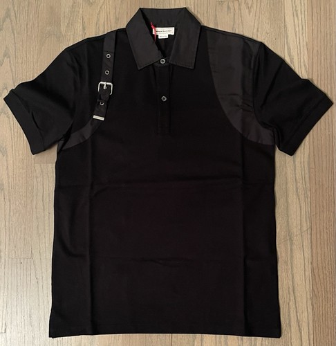 Alexander mcqueen polo nera - mcqueen,