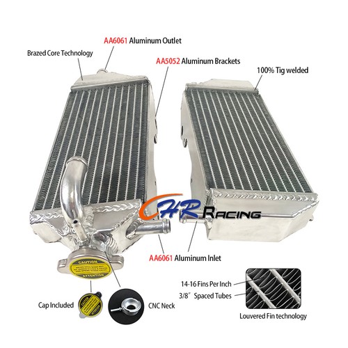 Aluminium radiator for - aluminium,