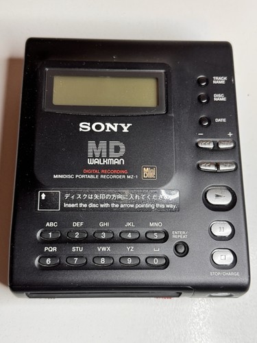 Sony minidisc md walkman - sony, mz-1