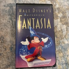 Rare FANTASIA Walt Disney VHS