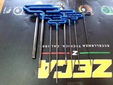 SERIE CHIAVI ESAGONALI BRUCOLA A T MASCHIO DA 2 A 10 EKLIND 55198 ABC 310799