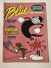 BLUE Rivista Fumetti erotici, anno 2 m.22 novembre 1992, Con Inserto The Girl