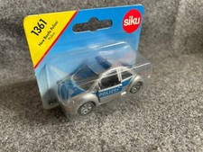 VOLKSWAGEN VW NEW BEETLE POLIZIA TEDESCA POLIZEI scala 1/55 SIKU 1361 Maggiolino
