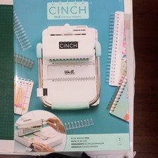 rilegatrice WE R MEMORY KEEPERS usata una volta + 2 spirali nere originali 