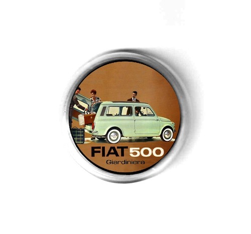 Spilla new fiat 500 - 500, macchina