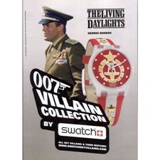Swatch 007 Villain Collection