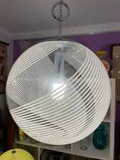 LAMPADARIO LAMPADA vetro glass Murano 1960 vintage space age venini (?)
