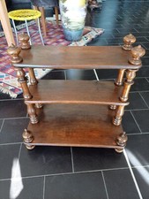 MENSOLA DA TAVOLO SCAFFALE NOCE EPOCA 900