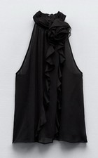 Camicia blusa ZARA con volant