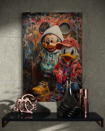 Quadro tela topolino - quadro, su