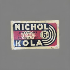 Insegna latta dipinta nichol - latta,