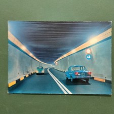 TRAFORO DEL GRAN S. BERNARDO M. 1800 - INTERNO  CARTOLINA A COLORI NON VIAGGIATA