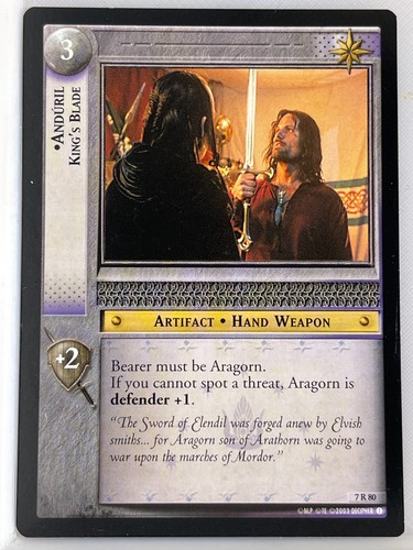 Lord the rings - of, tcg