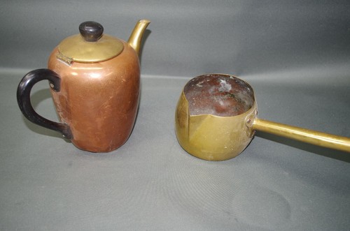 Conjunto vecchie pentole in - vecchie,