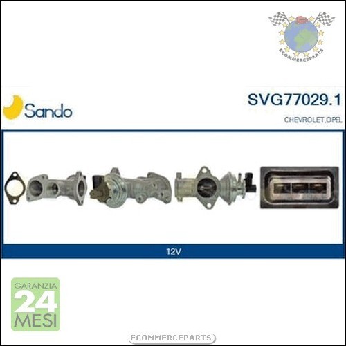 Valvola egr sando - egr,