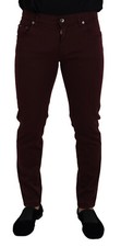 DOLCE & GABBANA Jeans Bordeaux
