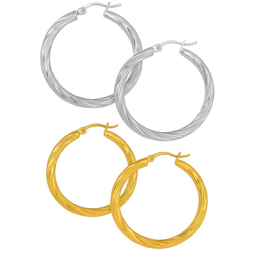 Orecchini donna cerchio in - orecchini,