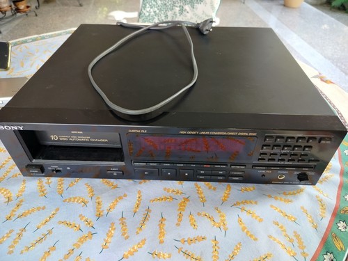 Sony cdp c910 cambia 10 - sony,