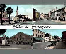 Venezia Portogruaro vedutine saluti, Tabacchi Bar F. Grande spedita