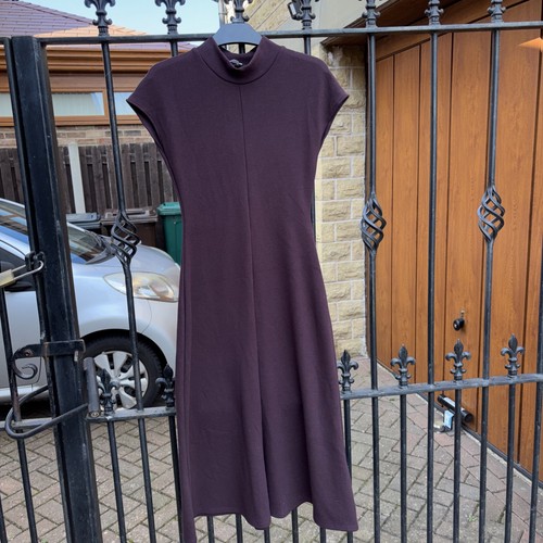 Abito zara bordeaux prugna - abito, bordeaux/prugna