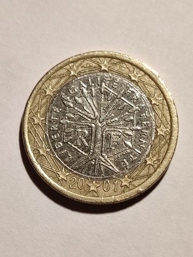 Moneta rara euro francia - rara,