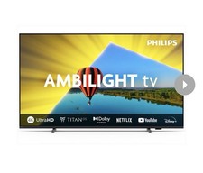 PHILIPS - Smart TV LED UHD 4K 65" 65PUS8079/12- Black
