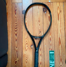 Racchetta da tennis Yonex Ezone 100 Grip 4 1/4 Aqua Night nera buone condizioni