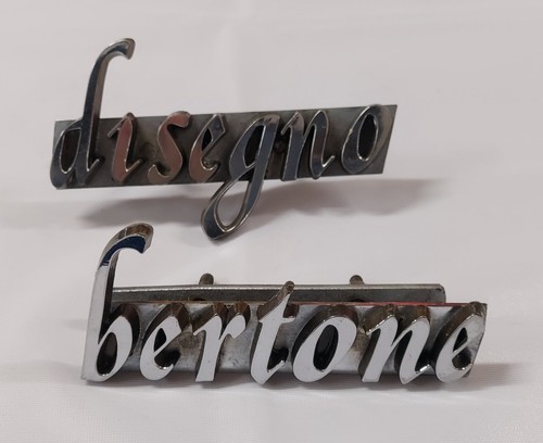 Scritta stemma disegno bertone - scritta/stemma,
