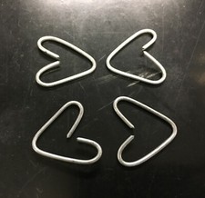 4 CLIP GANCI X FISSAGGIO MOLLE