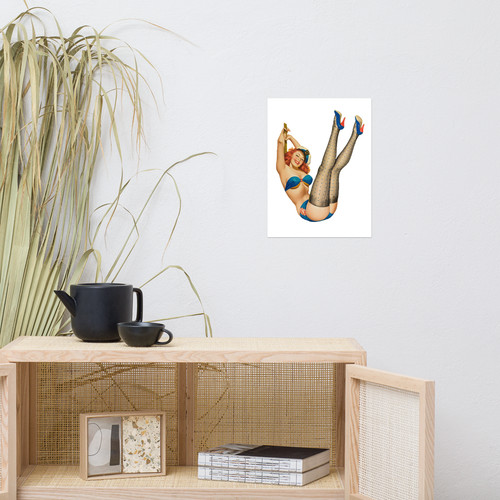 Poster pin bikini bambina - poster, up