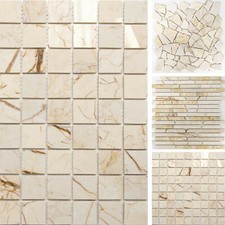 Pavimento In Pietra Naturale Mosaico In Marmo Per Esterni Piastrelle In Pietra