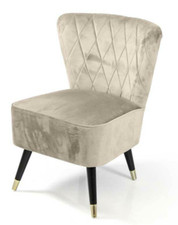 POLTRONA SEDUTA VELLUTO SEDIA