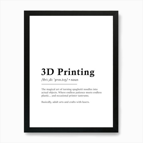 Poster definizione stampa - 3d,
