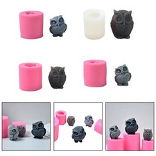 Elegante Stampo Silicone Gufo