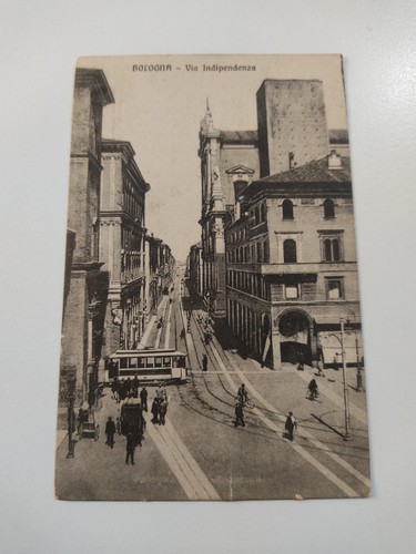 Cartolina bologna 1915 via - 1915,