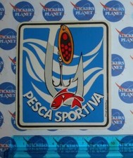 ADESIVO VINTAGE AUTOCOLLANT STICKER ORIGINALE FISHING PESCA SPORTIVA