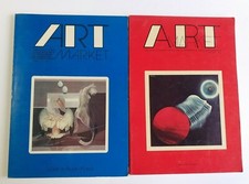 ART MARKET - 2 CATALOGHI - ARTE CONTEMPORANEA - SUSTER EDITORE - 1974