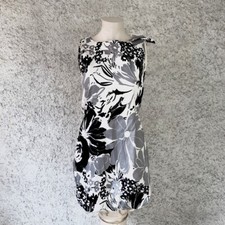 VESTITO CORTO MINI DRESS ABITO PALLONCINO GRIGIO BIANCO ELEGANTE COCKTAILS 