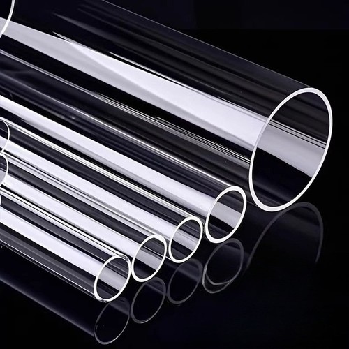 Tubo perspex acrilico - in,