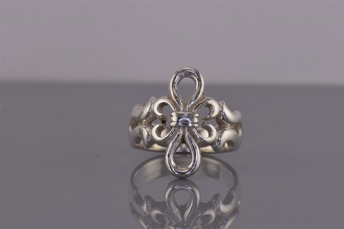 Anello fascia argento - in,