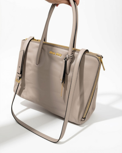 Borsa tracolla miu - a, taupe