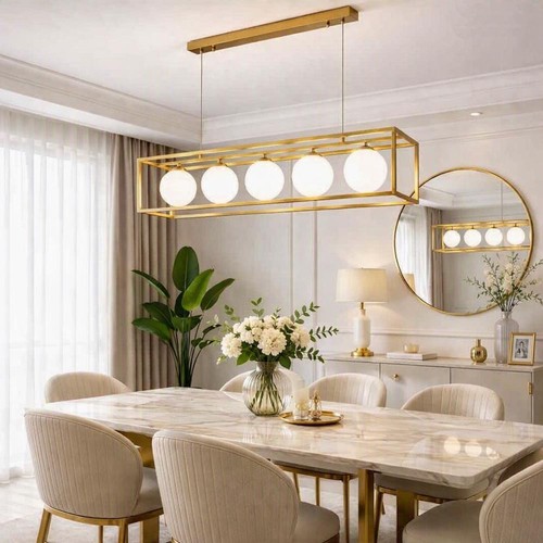 Lampadario sospensione con 5 - lampadario,